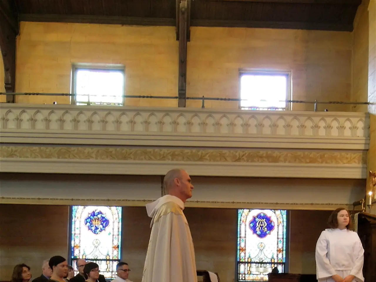 Celebration of Graduation Involving Divine Presence