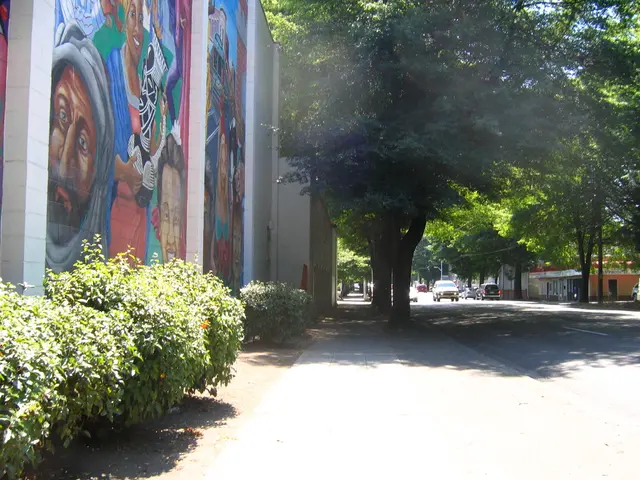 Vibrant Stucco Wall Showcased in a Home in Sweden