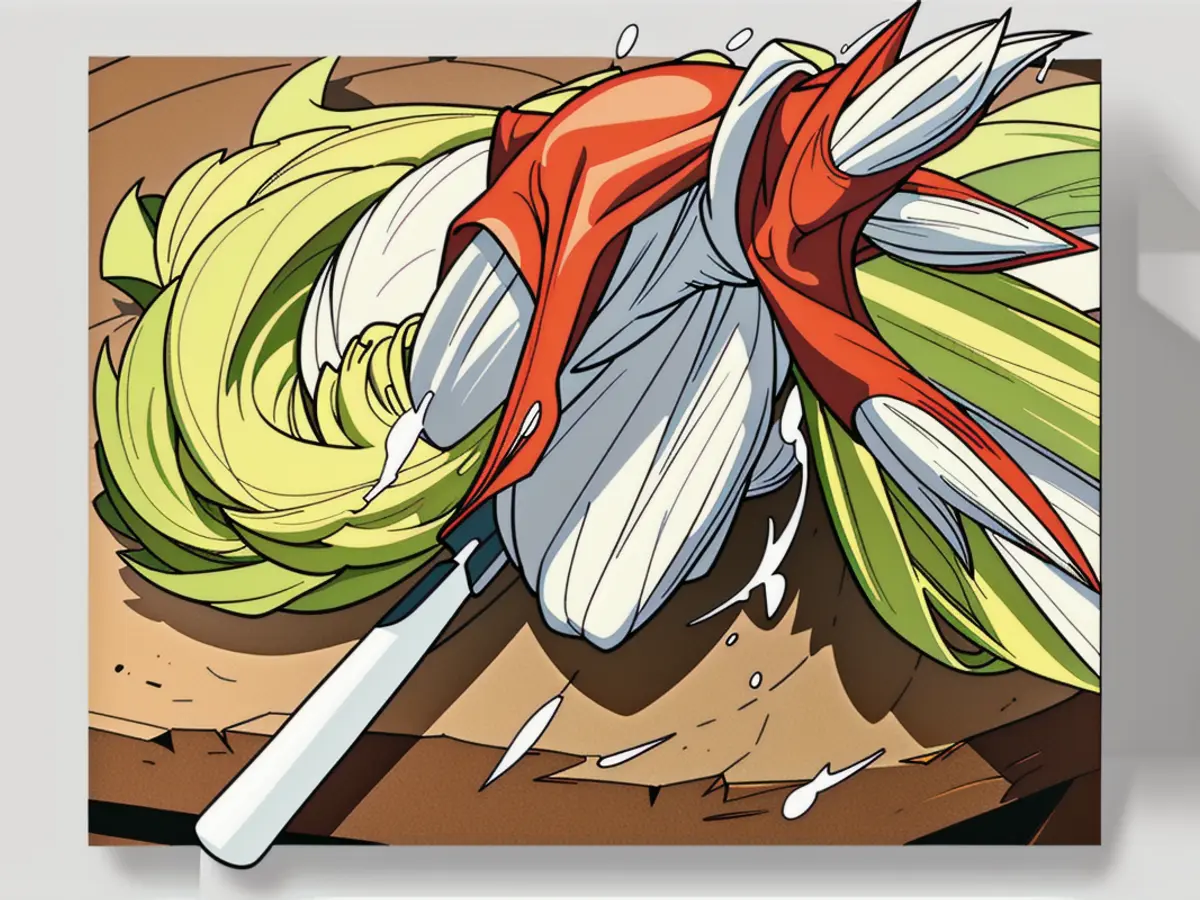 Prepared Endive Salad: Detailed Guidance and Visual Aid